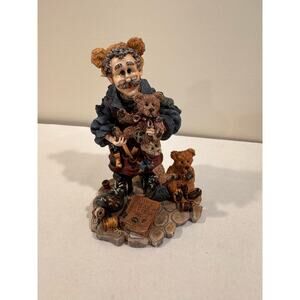 Boyds Bears Resin BEAN The BEARMAKER ELF Wee Folkestone Collection